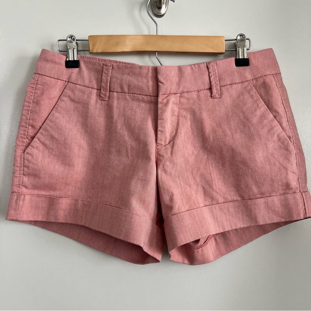 Women’s Dear John Pink Herringbone Shorts